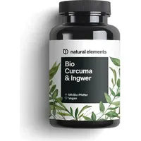 Natural Elements Curcuma & Ingwer Kapseln 180 St.