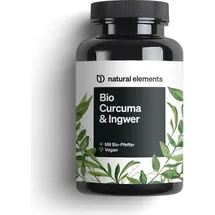 Natural Elements Curcuma & Ingwer Kapseln 180 St.