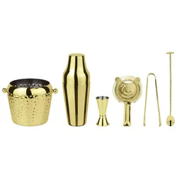 Sambonet  Paderno Cocktailset Eis Gold 6-teilig