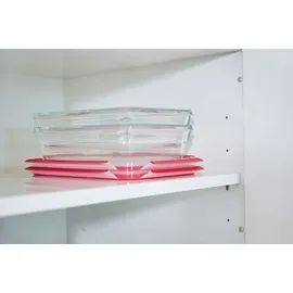 Emsa Frischhaltedose rechteckig rot 26,5 x 19,5 cm 2 l