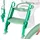 Kidiz KIDIZ® Kinder Toilettensitz Toilettentrainer mit Treppe und Griffe Faltbar Kindertoilette WC Sitz Töpfchentrainer Lerntöpfchen bequemem Kissen und breiten Stufen Toilettentreppe höhenverstellbar