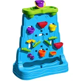 Step2 Wasserspielwand, Blau, Kunststoff, 71.12x84.45x41.27 cm, EN 71, Outdoor Spielzeug, Wasserspielzeug