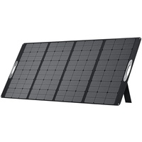 Oukitel 400W Solar Panel, Solarpanels Faltbar Solarmodul für P5000/P2001/P1201 Solar Generator, Verstellbarer, Faltbarer und Tragbarer Ständer für Camping und Notfälle