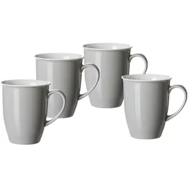 Ritzenhoff & Breker Doppio Kaffeetasse 0,32 l Grau 4 St.