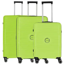 Travelite Orbita 4-Rollen One Size / 360° drehbar / 0 cm / 0 l gold/grün