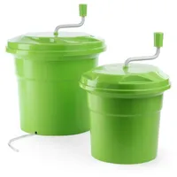 HENDI Salatschleuder 12 l Ø 33,5 cm grün