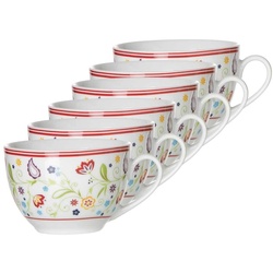 Ritzenhoff & Breker Shanti Kaffeetassen 6er Set Geschirr 6 ct 