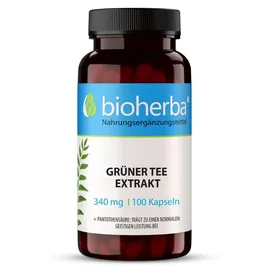 Bioherba Grüner Tee Extrakt 340 mg Kapseln 100 St.