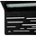 Easylight Außenwandleuchte Aluminium Glas 15 cm 6 W 700 lm inkl. IP44 Schwarz