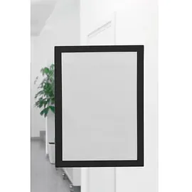 Magnetoplan Magnetrahmen selbstklebend Magnetofix schwarz A5 2 St.