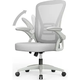 Bigzzia Bürostuhl Polyester Grau