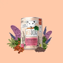 VEGDOG Hundefutter Sensitive Lupinenprotein Adult