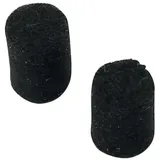 Gewa Anschlagfilz Saxophon Klappenschutz, Farbe schwarz, Durchmesser 9 mm, Packung 25 Stück