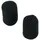 Gewa Anschlagfilz Saxophon Klappenschutz, Farbe schwarz, Durchmesser 9 mm, Packung 25 Stück