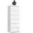 home collective Highboard 40 x 109 cm Weiß