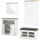 OTTO home WESTMINSTER TOPSELLER Schuhbank 4 Stk. 120 x 40 x 45 weiß