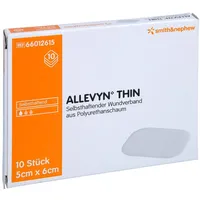 Avitamed GmbH ALLEVYN Thin 5x6 cm dünne Wundauflage
