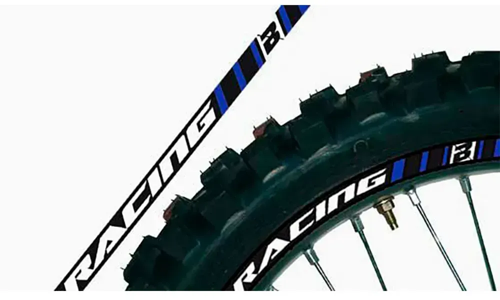 Blackbird Racing Racing Felgenstreifen - Blue - One Size
