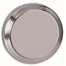 Maul Magnet silber, Metall Ø 1,6 x 0,7 cm, 1 St.