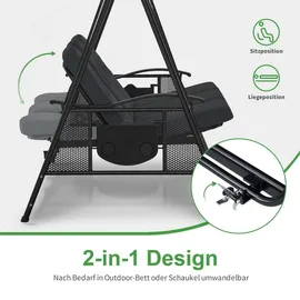 MCombo M MCombo Dunkelgrau 3-Sitzer