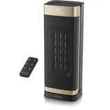 Brandson Heizlüfter 2000 W Schwarz/Gold
