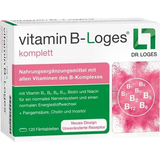 Dr. Loges Vitamin B-Loges Komplett Filmtabletten 120 St.