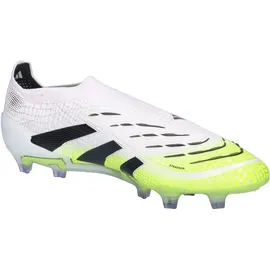 adidas Predator Elite LL FG - Ftwr White/Core Black/Lucid Lemon / 43 1⁄3