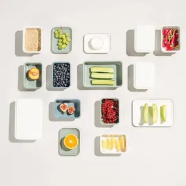 RIESS Vorratsbehälter rechteckig blau 15 x 11 x 5 cm 0,5 l