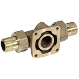 RESIDEO Drehbares Anschluss-Stück DA74C Messing 1)