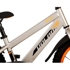 tpfsports Rocky Kinderfahrrad - Jungen - 18 Zoll - Rücktritt + Handbremse - Grau