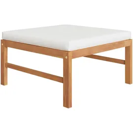 vidaXL Garten-Lounge-Set 3-tlg. teak/beige