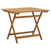 vidaXL Gartentisch 90 x 90 x 75 cm Braun