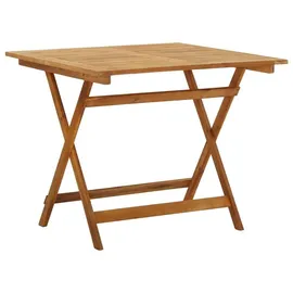 vidaXL Gartentisch 90 x 90 x 75 cm Braun