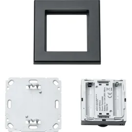 eQ-3 Homematic IP Wandthermostat mit Luftfeuchtigkeitssensor Anthrazit