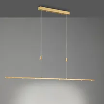 quitani Tolu 1-flg. dimmbar 179 cm Gold/Messing