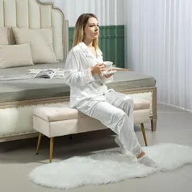 Homcom Sitzbank Polyester, Schaumstoff