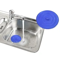 Maximex Abfluss-Stöpsel Universal Blau