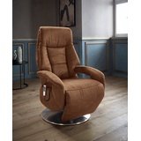 sit&more TV-Sessel »Launceston«, in Größe L, wahlweise mit Motor und Aufstehhilfe braun