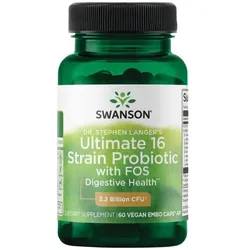 Dr. Stephen Langer's Ultimate 16-Stamm Probiotikum mit FOS 60 Veggie EMBO Caps AP