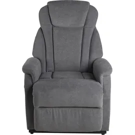 Duo Collection TV-Sessel mit elektrischer Aufstehhilfe und Relaxfunktion« bis 150kg belastbar, Taschenfederkern, Stahlwellenunterfederung, grau
