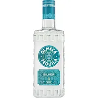 Olmeca Blanco Tequila Clasico – Klarer Tequila Silver mit süßer und belebender Agaven-Note – Mexikanische Spirituose aus dem Herzen der blauen Agave – 1 x 0,7 l