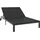 vidaXL Doppel-Sonnenliege 42004133 200 x 130 x 30 cm Schwarz