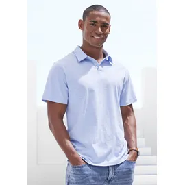 John Devin Poloshirt blau L