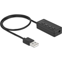 DeLock 66731 Audio-Kabel 0,4 m 2 x 3.5mm USB