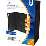 MediaRange BOX33 DVD-Leerhülle, 7 mm Schwarz