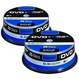 Intenso DVD+R DL 8,5GB 8x 50er Spindel