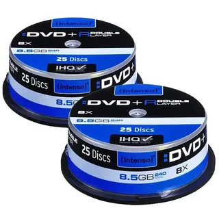 Intenso DVD+R DL 8,5GB 8x 50er Spindel
