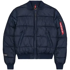 Alpha Industries Ma-1 Logo Puffer Ultra Navy 3XL