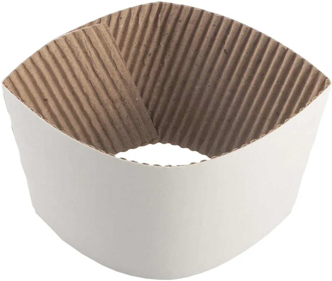 Isoliermanschetten für 250-300ml Becher O 9cm, aus Karton, 100 Stk.