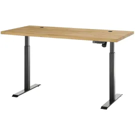 Bega Schreibtisch TOULOUSE Eiche / Braun / Schwarz